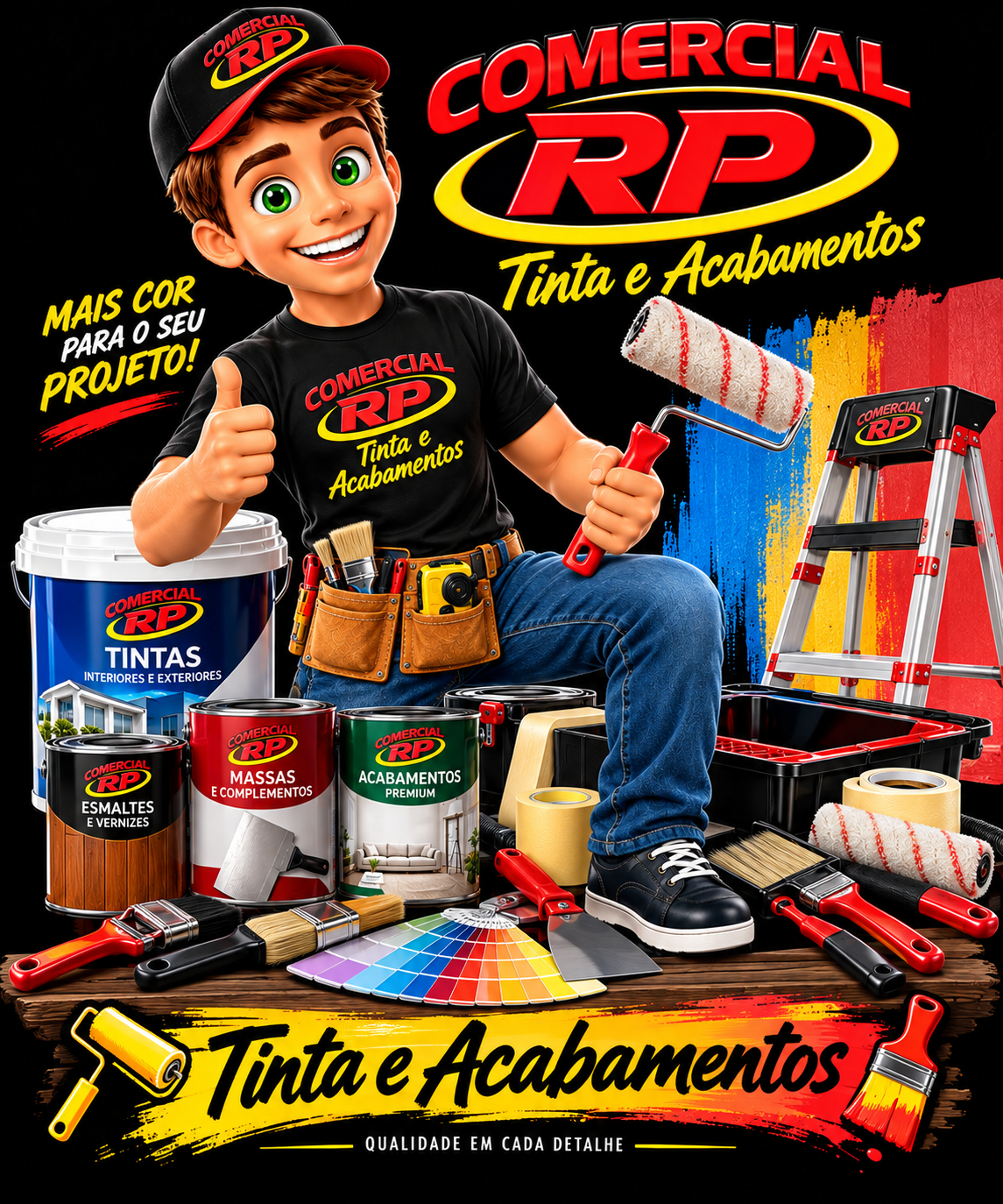 Tintas e acabamentos